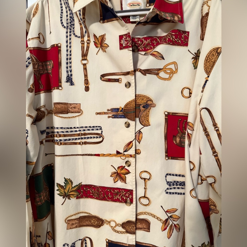 Talbots Equestrian Button up - Picture 8 of 8